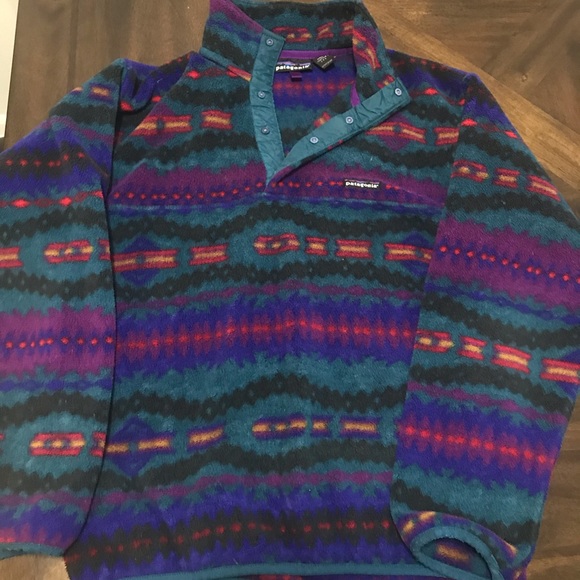 poshmark patagonia synchilla